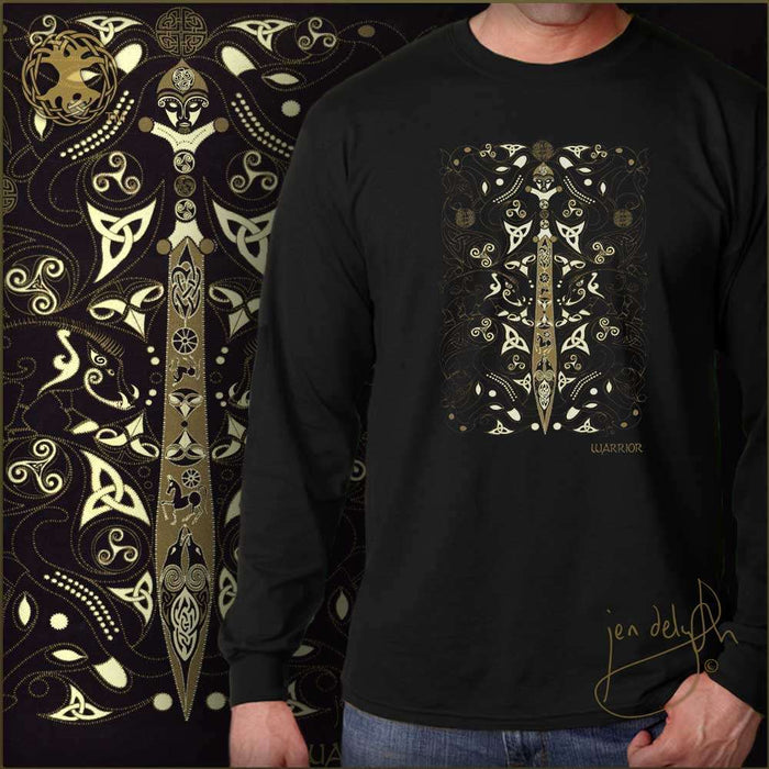 Keltic T-Shirt - Warrior Long Sleeved