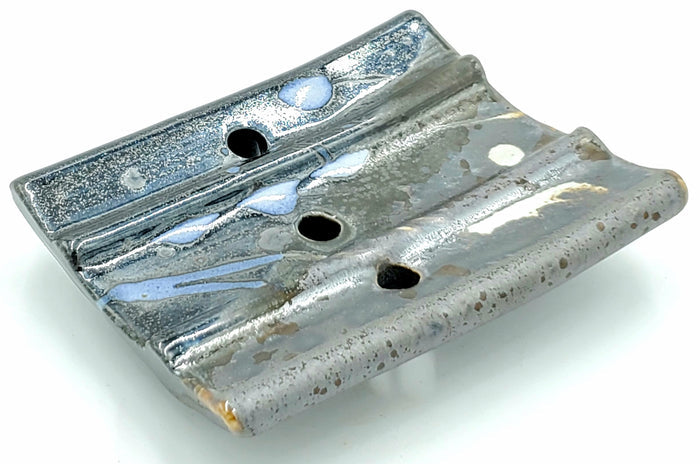Liscom Hill Pottery - African Crystal Soap Dish