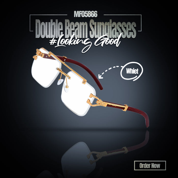 MF05866 Double beam sunglasses