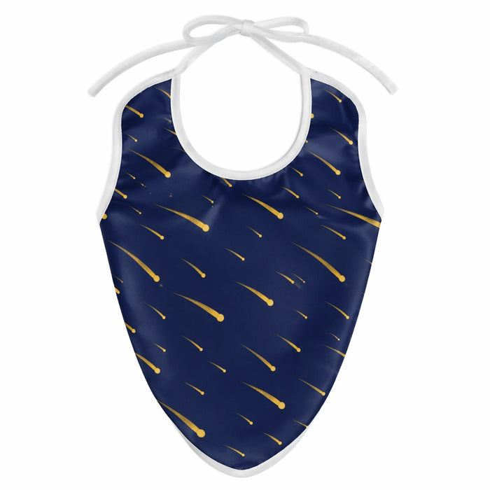 Mimi Baby Bib | Shooting Stars | Stardust | Bamboo-Cotton, Waterproof, Tagless | 0-4Y