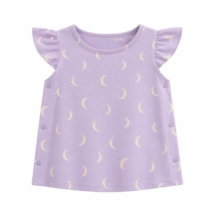 Mimi Baby Jhabla | Crescent Moon Scatter | Monsoon Magic | Bamboo-Cotton, Tagless, 3× Softer | 0-9M