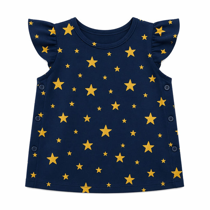 Mimi Baby Jhabla | Scattered Stars | Stardust | Bamboo-Cotton, Tagless, 3× Softer | 0-9M