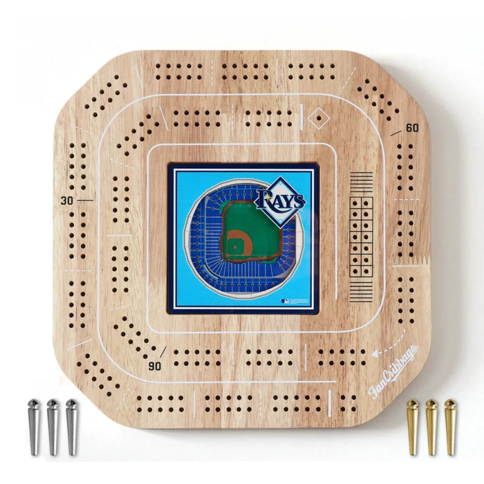 Rays Stadium 3D Cribbage Game Board