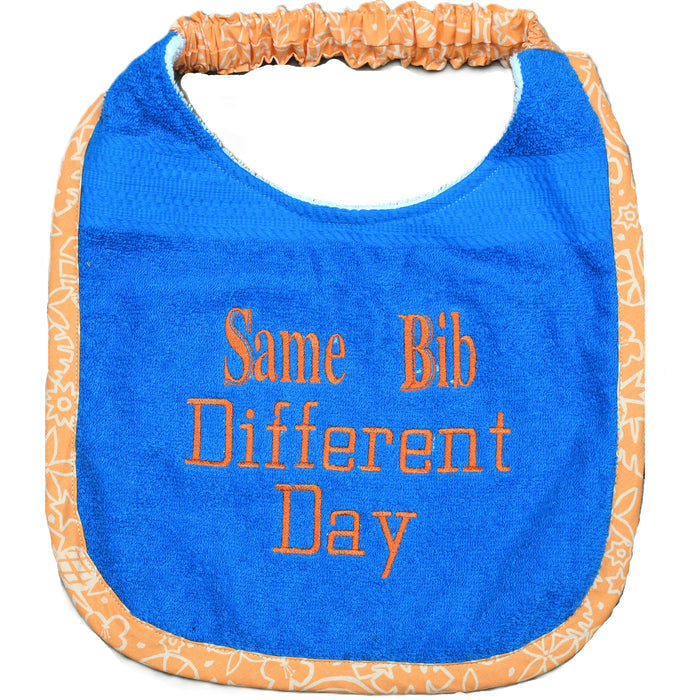 Same Bib different day, Drool Bib