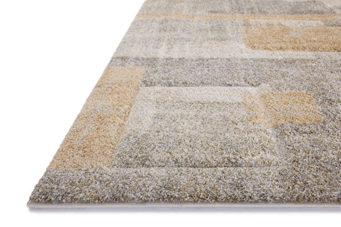 The Rug Corner Loloi Silas Stone / Wheat