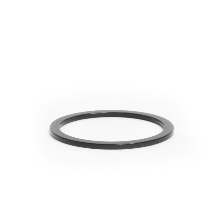 HD0011 1-1/8" x 1.5mm Black Aluminum Headset Spacers, Bag of 5 Detail 1