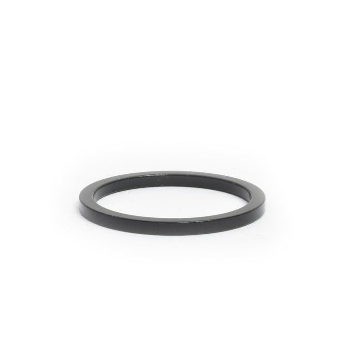 HD0012 1-1/8" x 2.5mm Black Aluminum Headset Spacers, Bag of 5 Detail 1