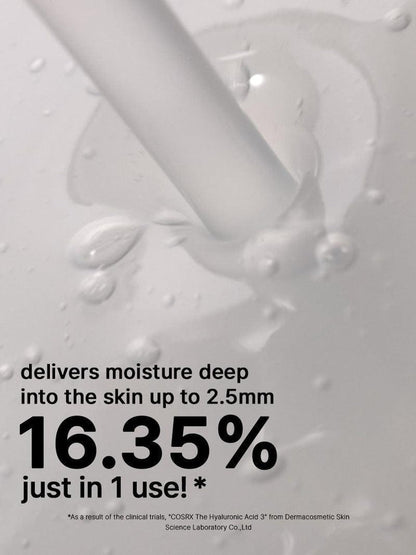 The Hyaluronic Acid 3 Serum - COSRX Official