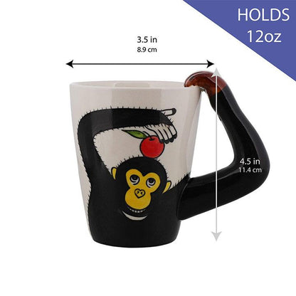 3d animal mug