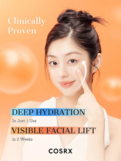 ($80+ Free Gift) COSRX 5 PDRN Hyaluronic Acid Vital Hydrating Hydrogel Mask 1EA