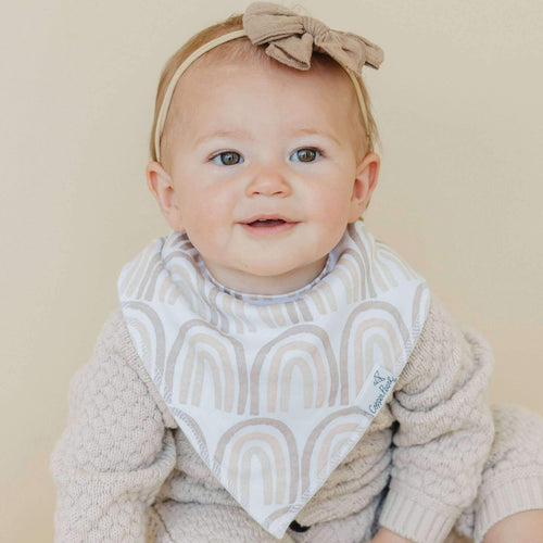 4 Pack Baby Bandana Bibs - Bliss