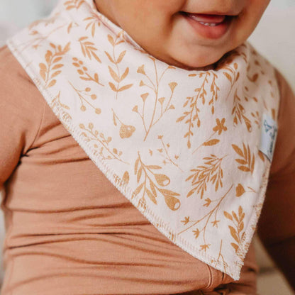 4 Pack Baby Bandana Bibs - Lola