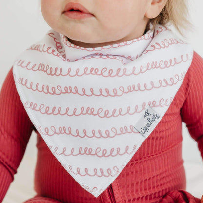 4 Pack Baby Bandana Bibs - Lola
