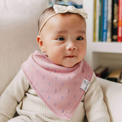 4 Pack Baby Bandana Bibs - Lola