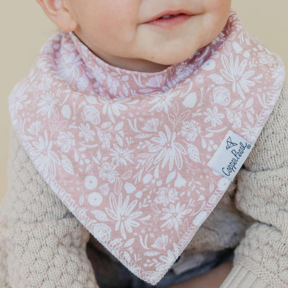 4 Pack Baby Bandana Bibs - Olive