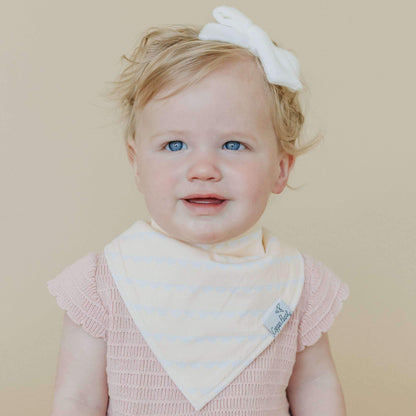 4 Pack Baby Bandana Bibs - Paris