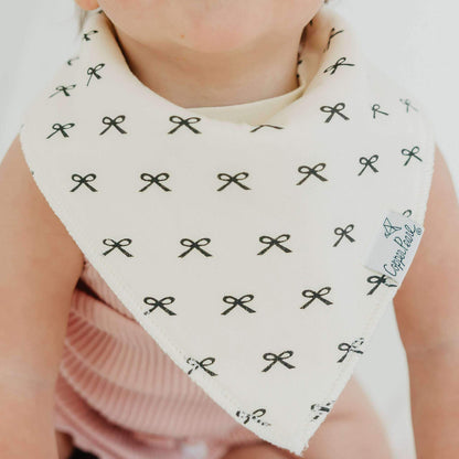 4 Pack Baby Bandana Bibs - Paris