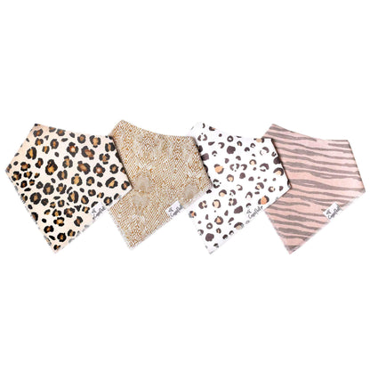 4 Pack Baby Bandana Bibs - Zara