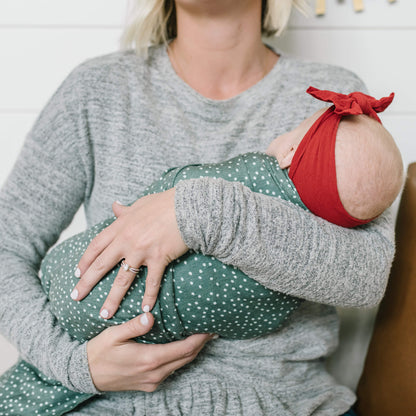 Knit Swaddle Blanket - Juniper