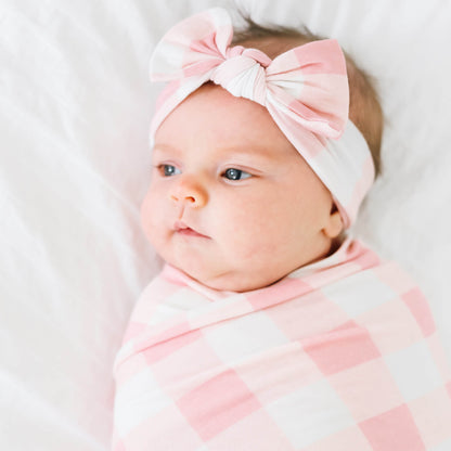 Knit Swaddle Blanket - London