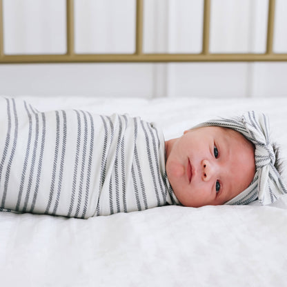 Knit Swaddle Blanket - Midtown