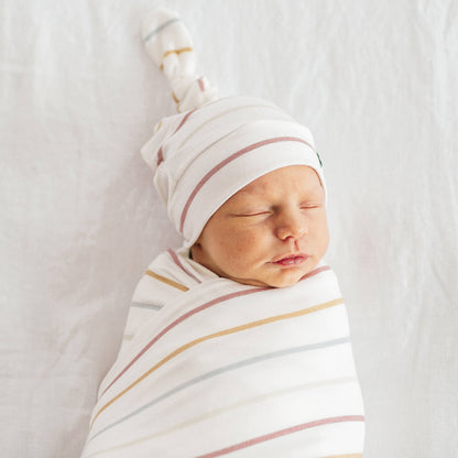 Knit Swaddle Blanket - Piper