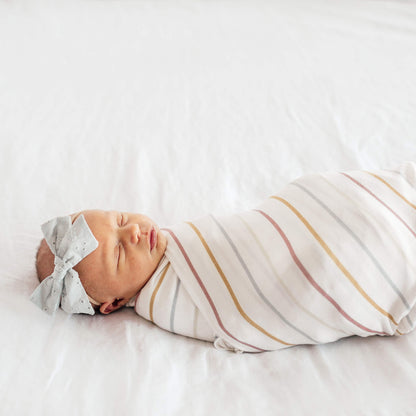 Knit Swaddle Blanket - Piper