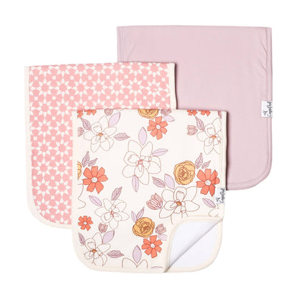3 Pack Premium Burp Cloths - Ferra