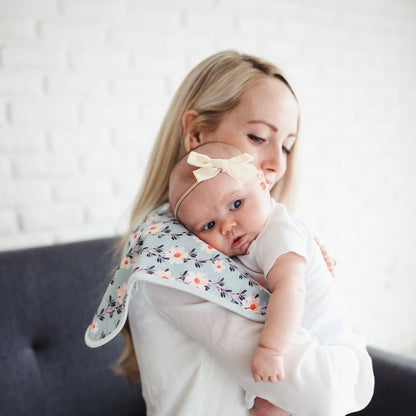 3 Pack Premium Burp Cloths - Morgan