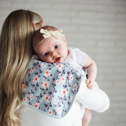 3 Pack Premium Burp Cloths - Morgan