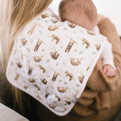 3 Pack Premium Burp Cloths - Noah