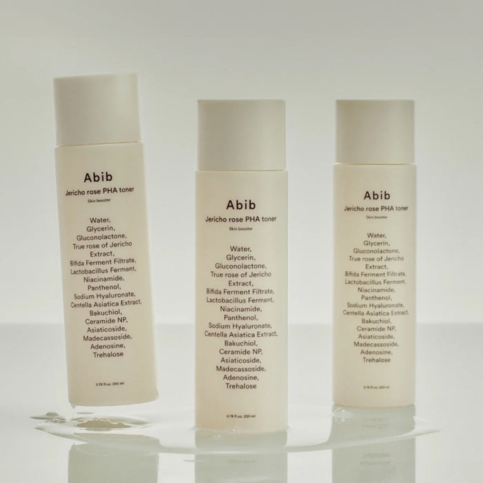 ABIB Jericho Rose PHA Toner Skin Booster - veido tonikas