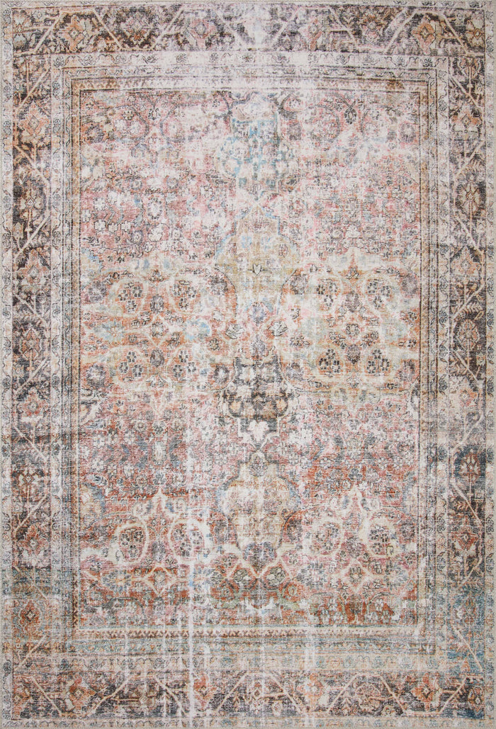The Rug Corner Loloi II Adrian Sunset / Charcoal