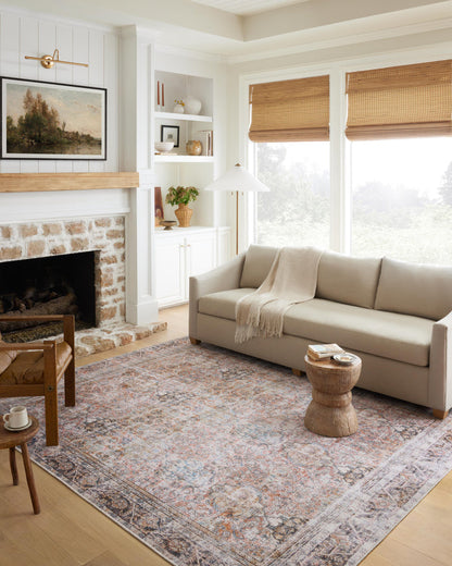 The Rug Corner Loloi II Adrian Sunset / Charcoal