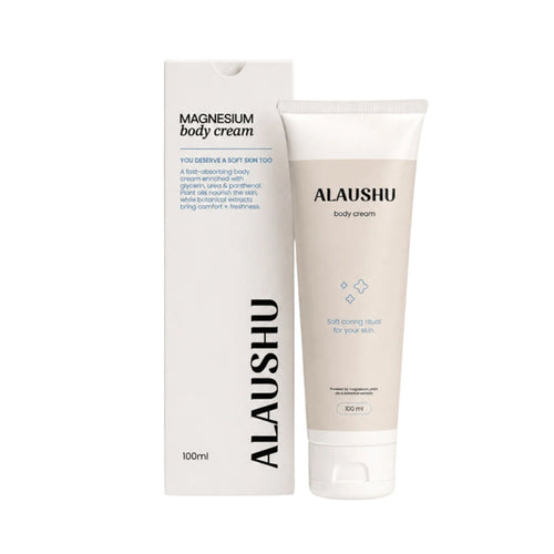 ALAUSHU Magnesium Cream – kūno kremas su magnio druskomis
