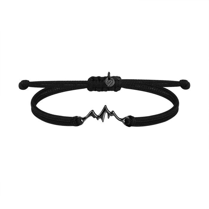 All Black Mountain Bracelet