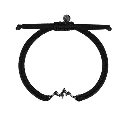 All Black Mountain Bracelet