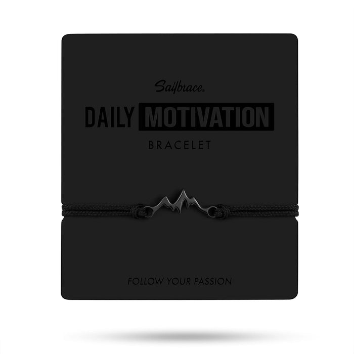 All Black Mountain Bracelet