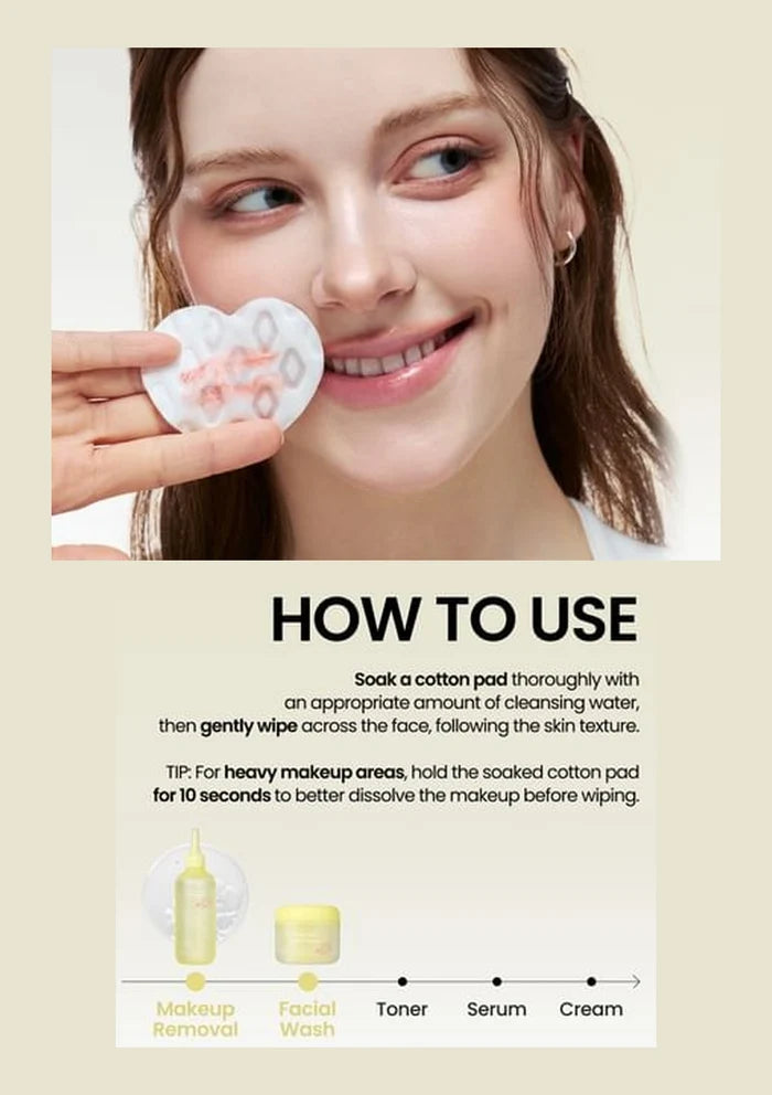 AXIS-Y Kojic Yuzu Cleansing Water 250ml — how to use; original brand product information