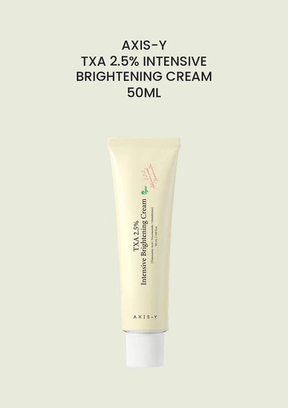 AXIS-Y TXA 2.5% Intensive Brightening Cream 50ml — clear product packshot, COCOMO main image