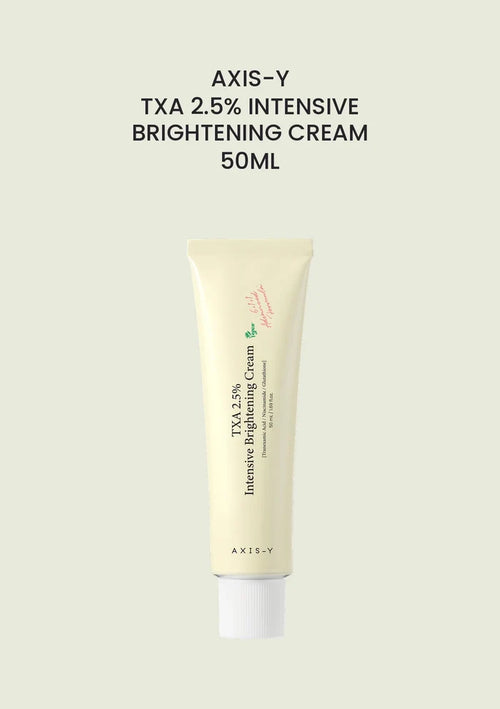 AXIS-Y TXA 2.5% Intensive Brightening Cream 50ml — clear product packshot, COCOMO main image