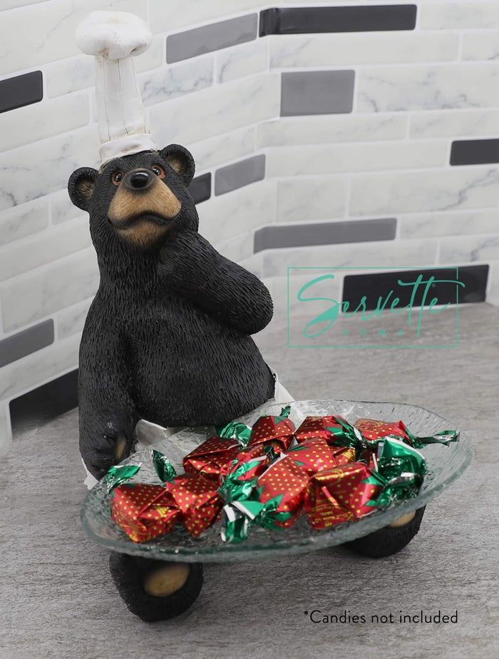 Bear Chef Candy Dish
