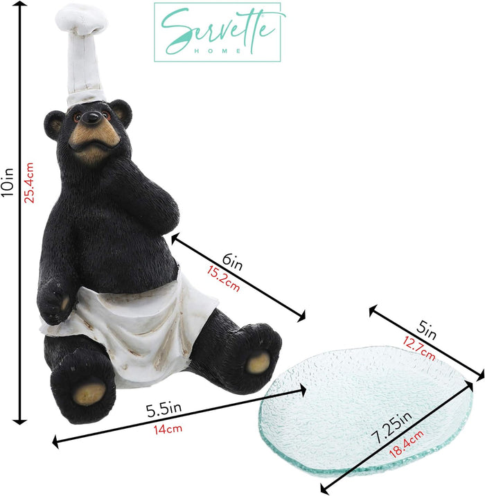 Bear Chef Candy Dish