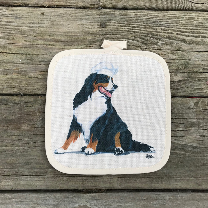 Bernese Mountain Dog Pot Holder