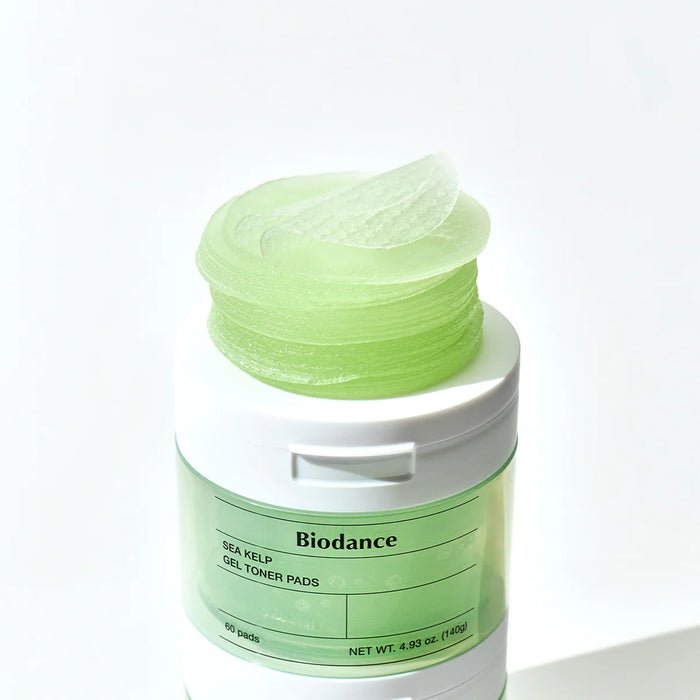 BIODANCE Sea Kelp Gel Toner Pads - geliniai toniko diskeliai