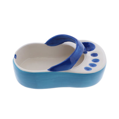blue ashtray