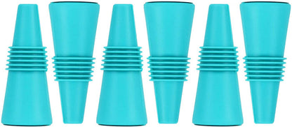 Blue Silicone Wine Stoppers