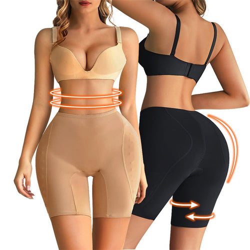 Body Waist Trainer Shaper Butt Lifter with Latex Padded Buttocks