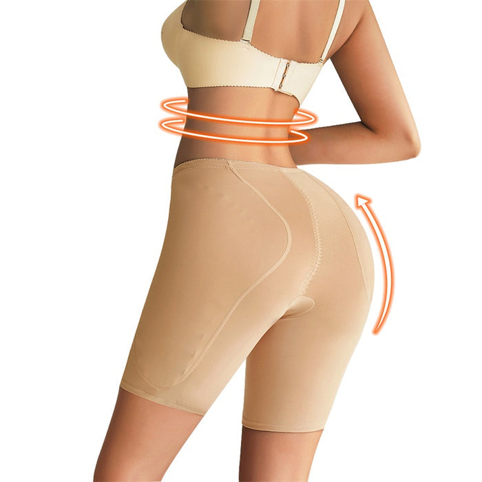 Body Waist Trainer Shaper Butt Lifter with Latex Padded Buttocks