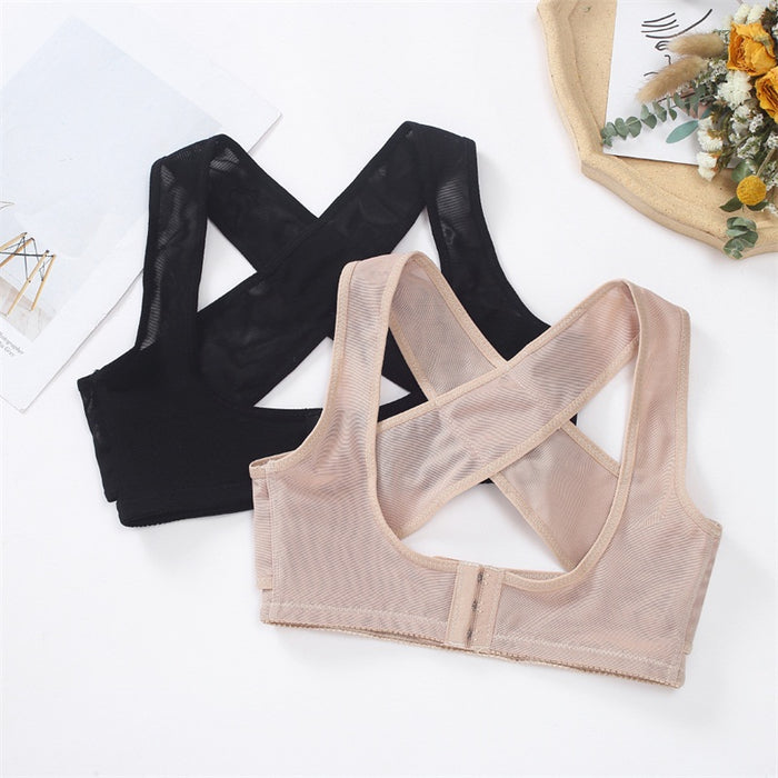 Cami Shirt Waist Trainer Tummy Push Up Shapewear Corset Bra Top Tank Shaper